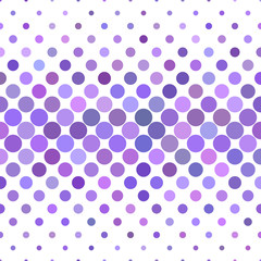 Fototapeta na wymiar Circle pattern background - abstract geometric vector graphic from purple dots