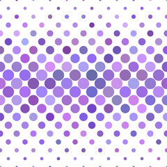 Circle pattern background - abstract geometric vector graphic from purple dots