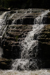 Lastiver Waterfall near Enokavan and Ijevan, Armenia, selective focus