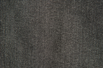 fabric texture of black jeans