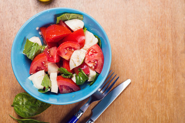 fresh caprese salad