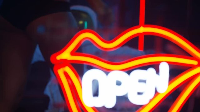  Off duty astronaut watching sexy girl dance for him in strip club