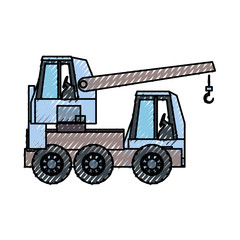 crane  vector illustration