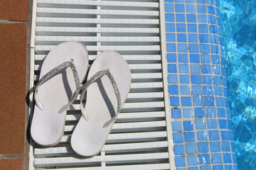 Flip Flop Summer Pool Fun