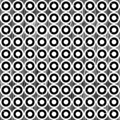 Seamless Circle Modern Pattern