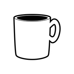coffee mug vector illustration