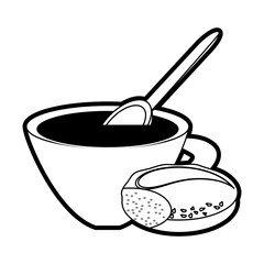 coffee cup  vector illustration