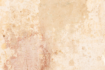 Grunge beige painted wall texture background