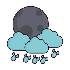 moon and cloud icon