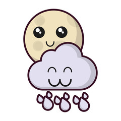 moon and cloud icon