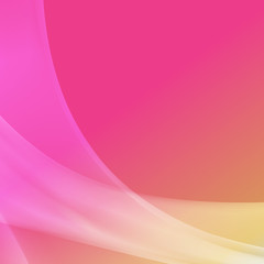 Abstract background. Colorful vector illustration with smooth waves.  Flyer, brochure, annual report or website design.  Rainbow gradient color.