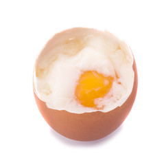 Eggs boiled in hot springs in thailand