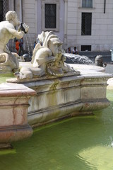 Fontana a Roma. Italia
