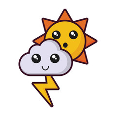 sun and cloud icon