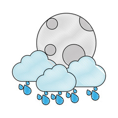 moon and cloud icon
