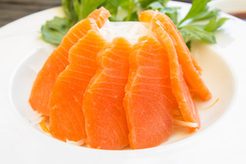 Sassimi salmon