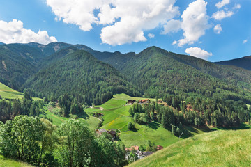 Fototapeta premium Village in the Dolomites
