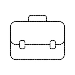 Fototapeta premium business briefcase elegance accessory handle vector illustration