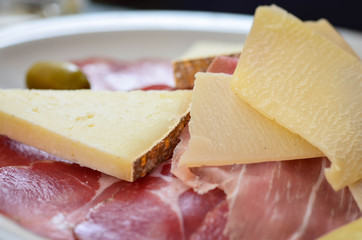 italian salami plate