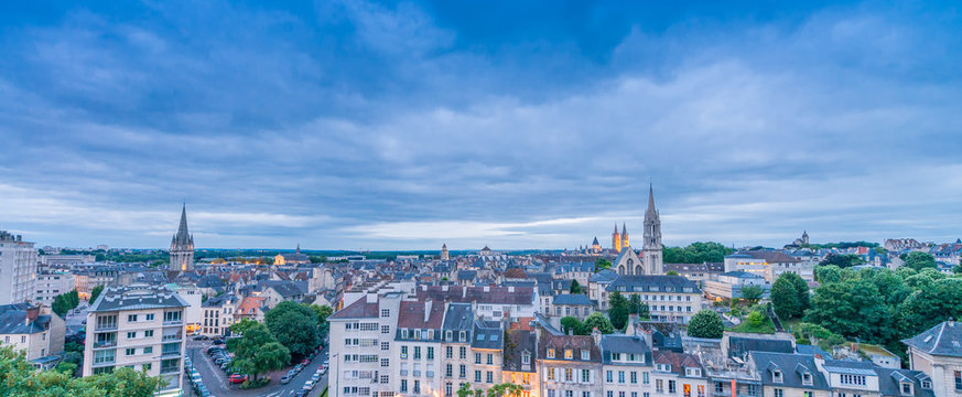 Caen Aerial View