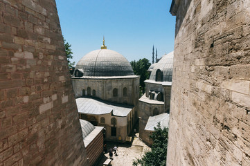 Fototapeta na wymiar Istanbul's beautiful buildings