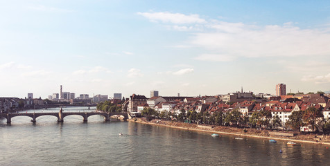 Obraz premium Panorama - Basel - Switzerland