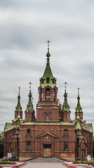 Fototapeta na wymiar Church in Chelyabinsk