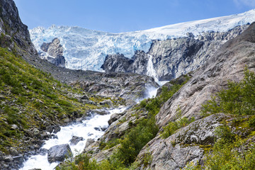 Norwegen, Gletscher