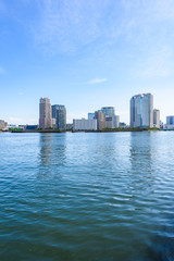 Naklejka premium 豊洲の高層マンション群