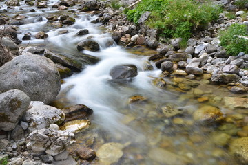 creek in mountain