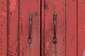 古い扉　 Old door handle