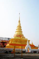 Wat Phra That Chae Haeng temple in Nan, Thailand