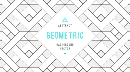 Vector abstract background with geometric shapes, rhombus and triangles