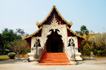 Wat Phaya Wat temple in Nan, Thailand