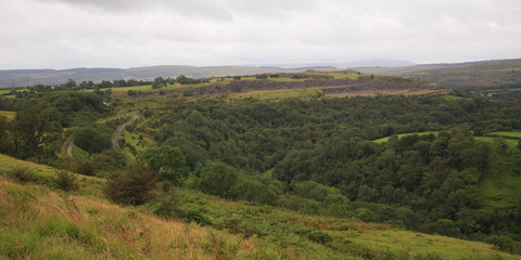 Fototapeta na wymiar Countryside Landscape of Wales