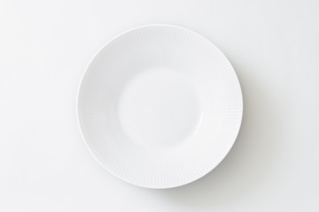 白の大皿（ガラス食器）