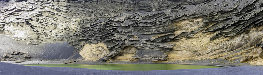 The Green Lagoon - Lago Verde / El Golfo / Lanzarote / Canary Islands