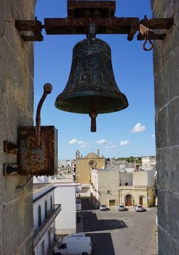 Campana, Chiesa del Carmine a Torrepaduli - Ruffano (LE), Puglia, Italia