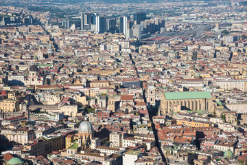 Naples (Campania, Italy) - The historic center of the biggest city of south Italy. Here in particular: the cityscape