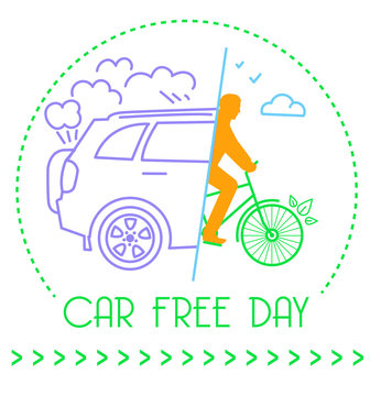 Icon  World Car free Day