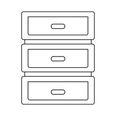 office drawers icon