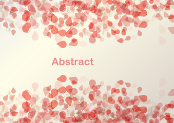 Obraz na płótnie Canvas Pink polygon template background with text.