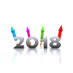 Felice Anno Nuovo 2018 - 3D