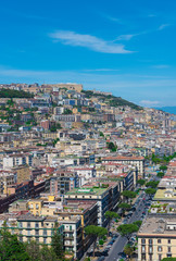 Naples (Campania, Italy) - The historic center of the biggest city of south Italy. Here in particular: the cityscape from Posillipo terrace
