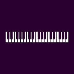 piano vector icon