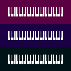piano vector icon