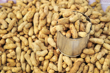 Boiled peanuts.