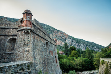 Les remparts du village de Villefranche de Conflent