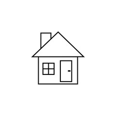 Home icon. Vector