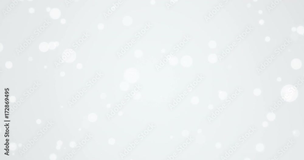 Poster animation - abstract lights circle bokeh background.